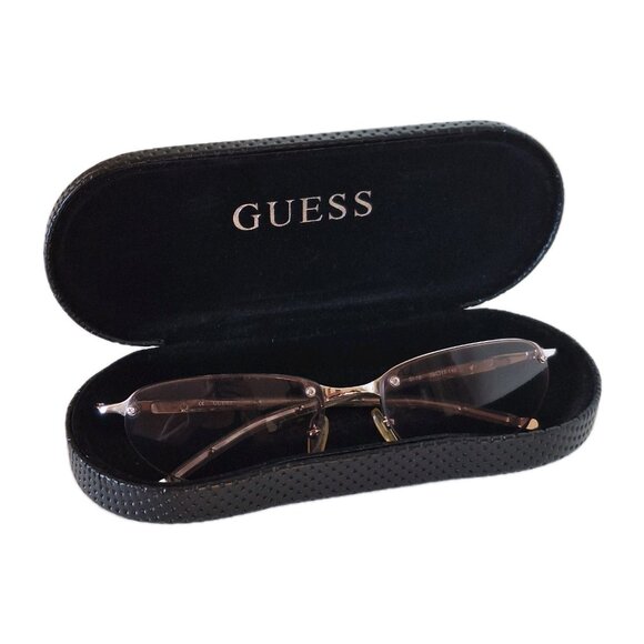 GUESS SUNGLASSES GU 6017 HIGHWAY SILVER WTH CASE - Picture 11 of 11